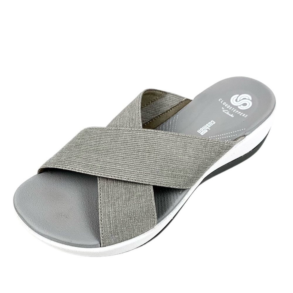 Clarks Womens Gray Cloud-steppers Size 6